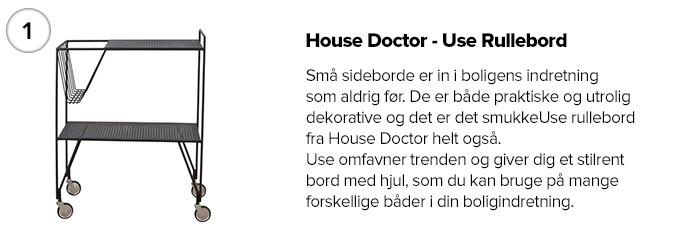House Doctor - Use Rullebord